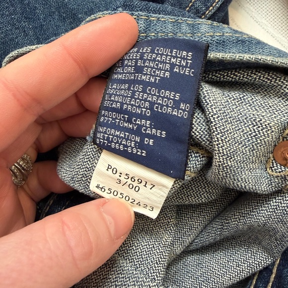 Tommy Hilfiger Jean Jacket Women’s Size Medium Vintage Y2K - Picture 5 of 10